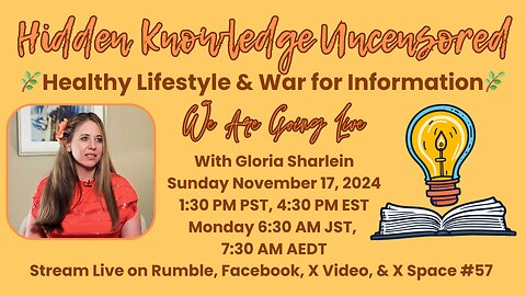 🌿Healthy Lifestyle with Jonathan Otto & War for Information and Censorship🌿