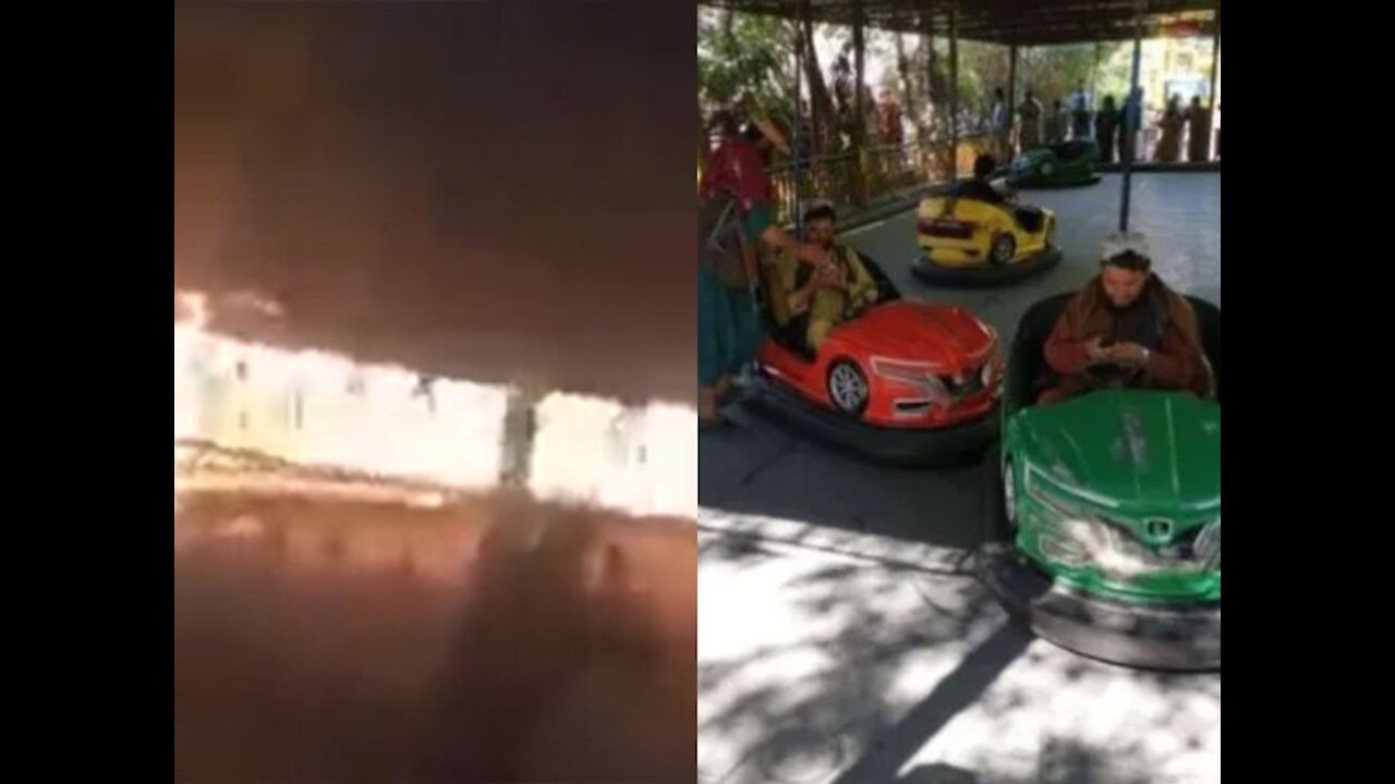 Taliban Burns Down Amusement Park Since Statues Offend Allah - THE CORRECT VIEWS 08/20/2021