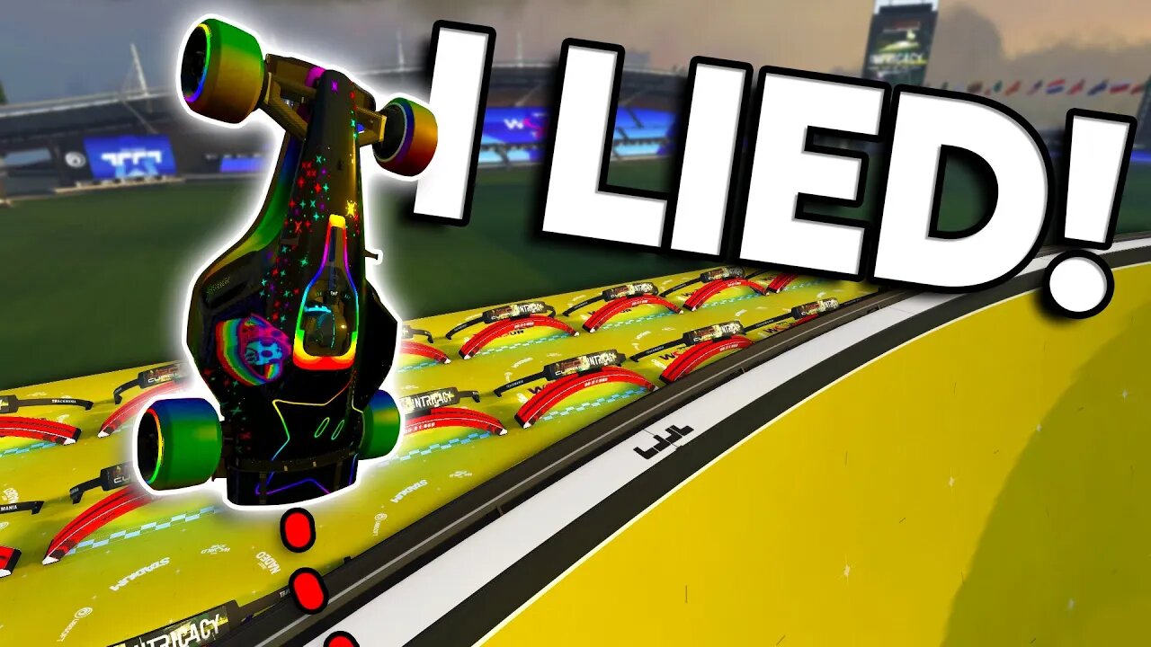 Lying about things that don't matter in Trackmania