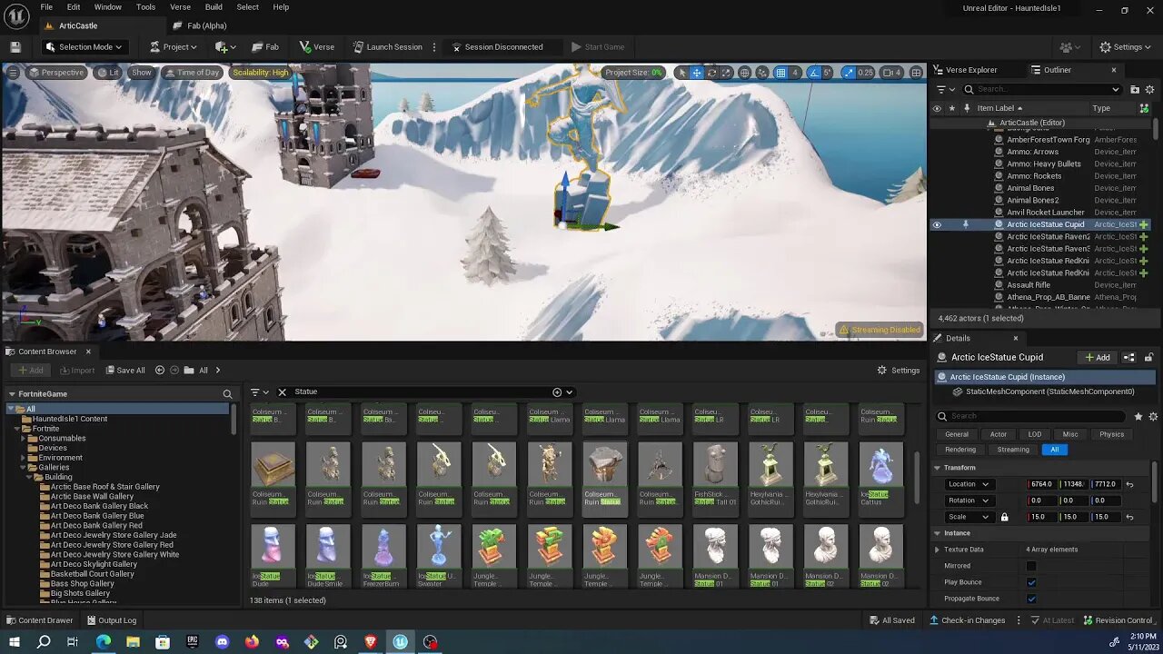 Unreal Engine for Fortnite Level Review