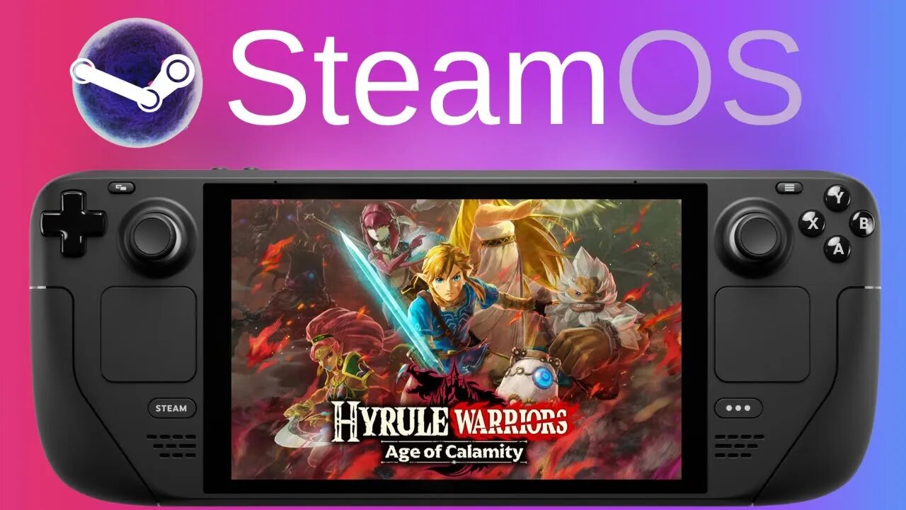 Hyrule Warriors: Age of Calamity (Yuzu) Switch Emulation | Steam Deck - Steam OS