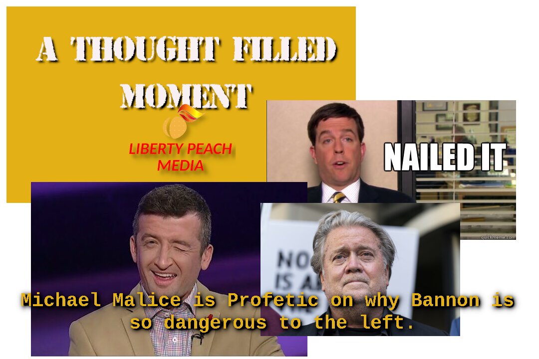 Thought Filled Moments - M. Malice on Bannon Danger to Left