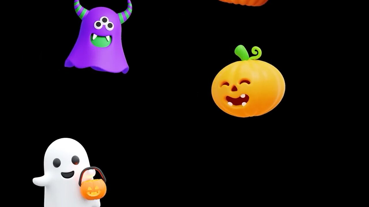 Baby Sensory Music - Fun Halloween Images