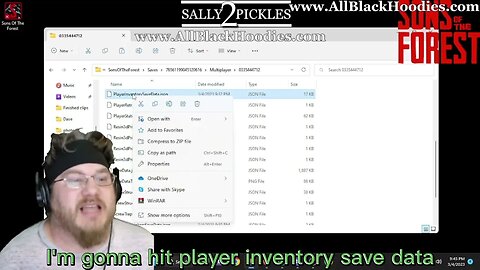 Son's of the forest Unlimited Ammo | Save file edit #sonsoftheforest #sally2pickles