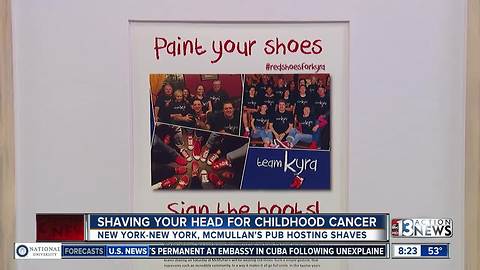 McMullan's Irish Pub hosting head shaving for St. Baldrick's Foundation