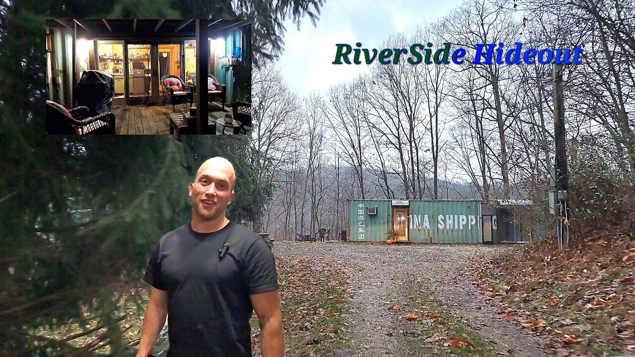 Riverside Hideout Shipping Container in Dover Ohio