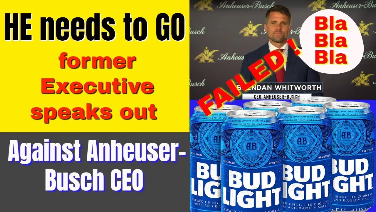 They want HIM GONE ! Resignation over Bud Light Fiasko #budlight #boycott