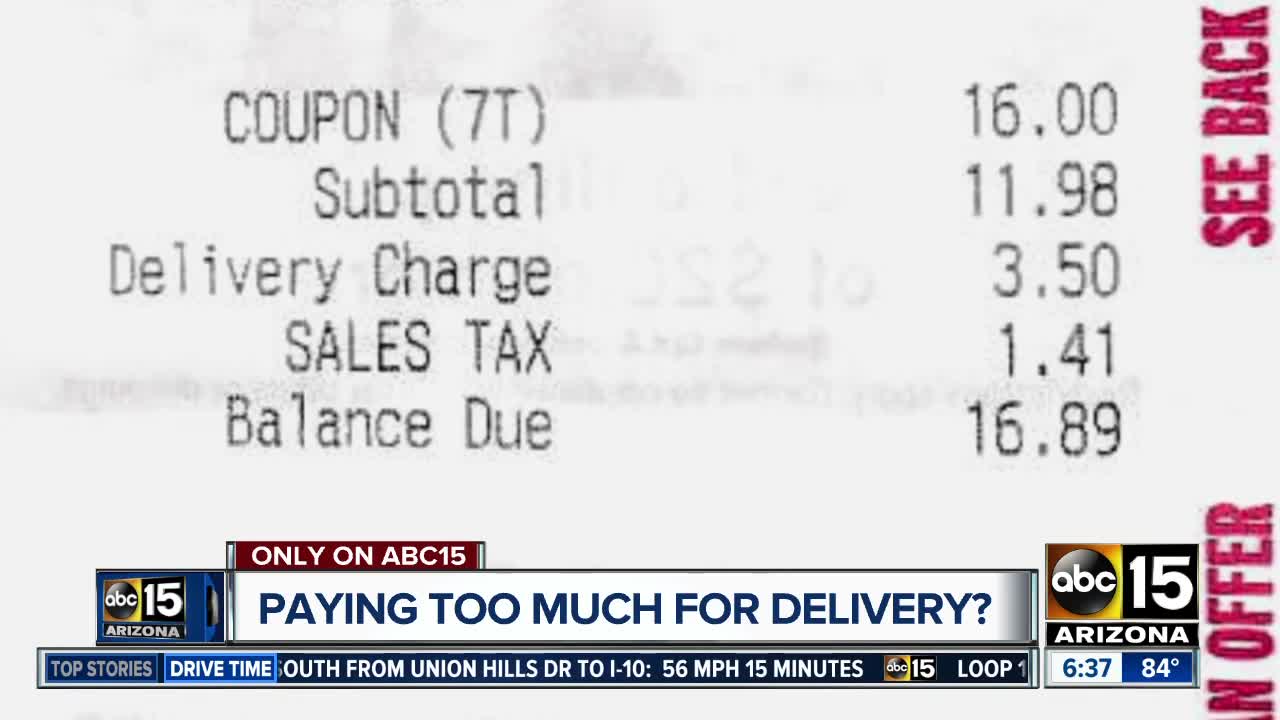 Are you paying too much for pizza delivery?