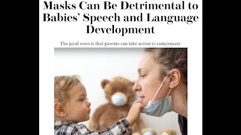 Masks Can Be Detrimental to Babies’ Speech and Language Development