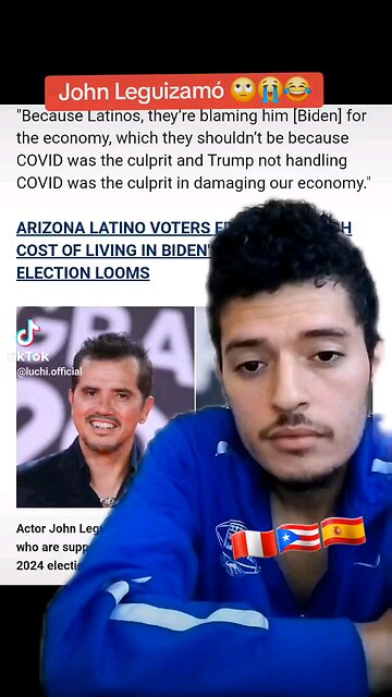 Why is John Leguizamo talking about Trump Supporting Latinos? Joe Biden and Democrats Are 🤡🤡🤡
