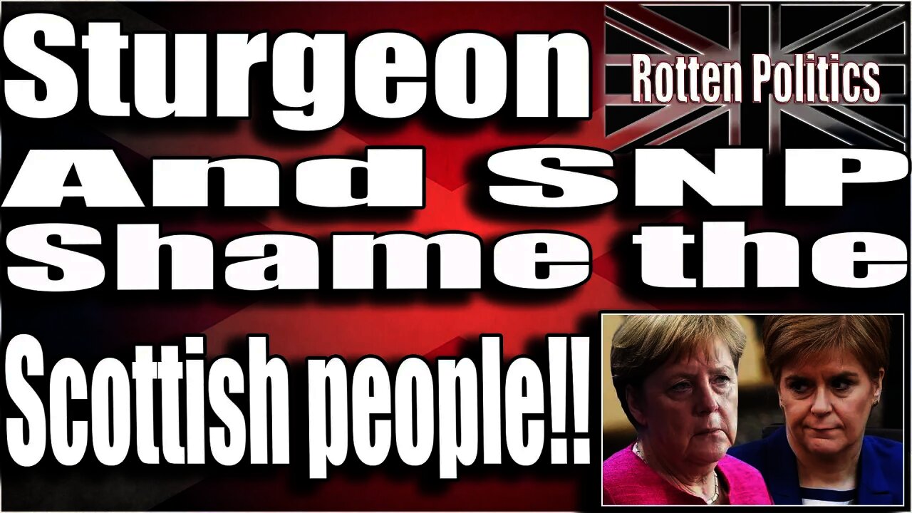 Sturgeon and snp shames scotland!!