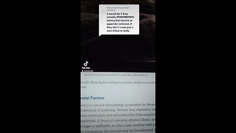 They don't remember?