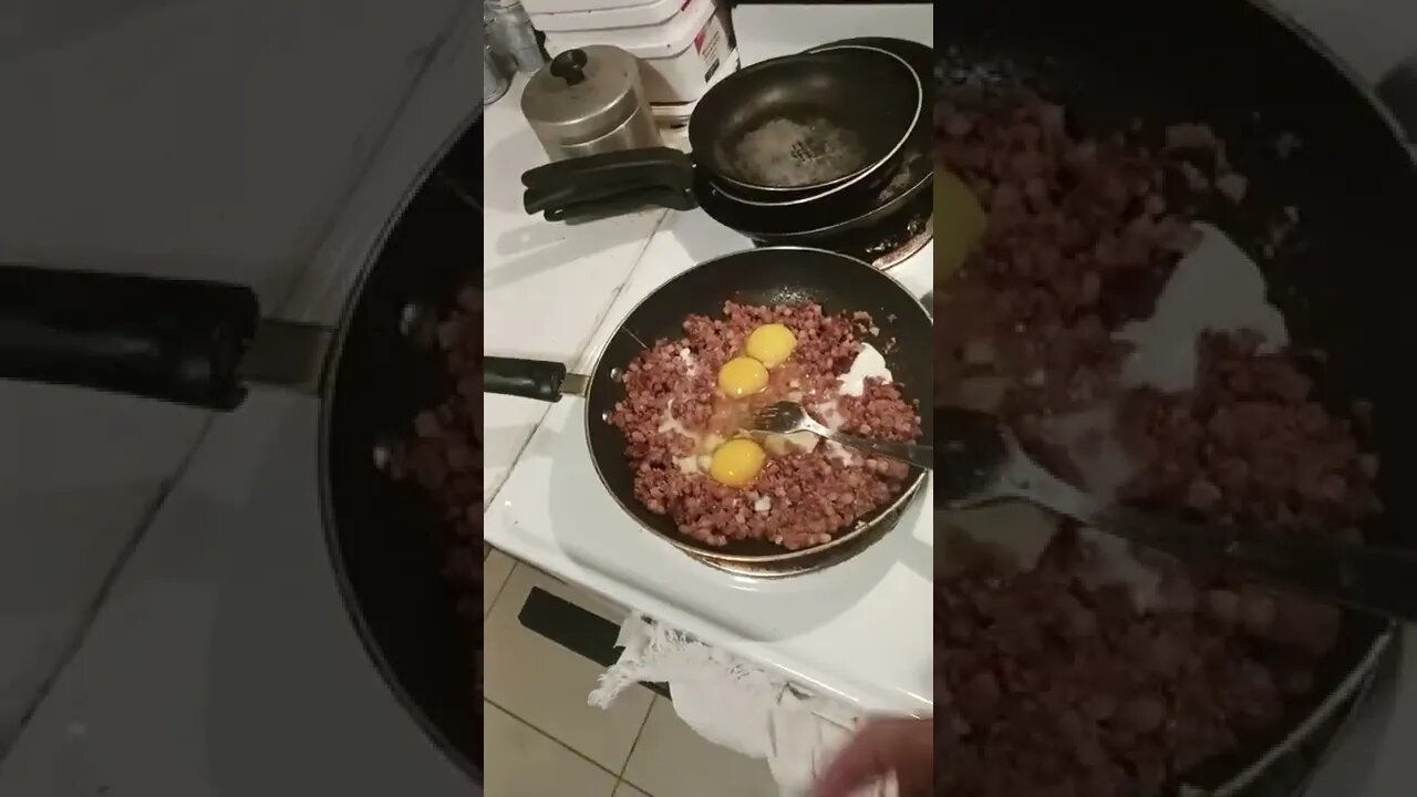 how i make my usual breakfast