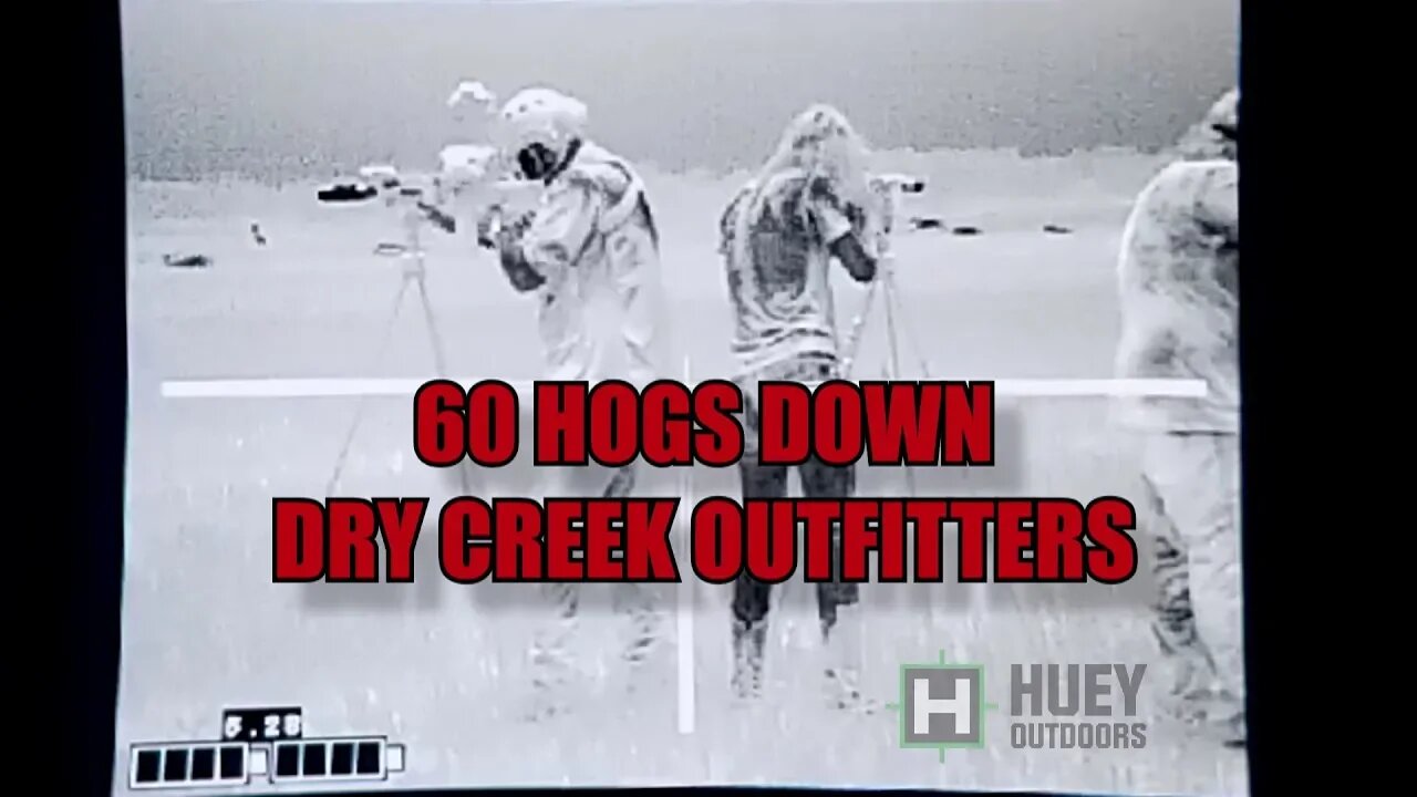 60 HOGS DOWN WITH DRYCREEK OUTFITTERS