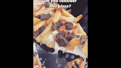 Pizza innovation | @fatfucksunite on IG 🧀🍖🍟🍕 #shorts #pizza