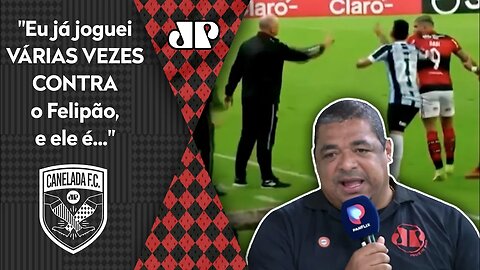 TRETA! Gabigol PARTE PRA CIMA de Felipão, e Vampeta APONTA quem ESTÁ ERRADO!