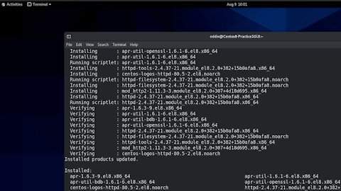 RHCSA v8 Practice Session: Start, stop, and check the status of network services