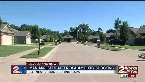 Man srrested after deadly shooting in Bixby