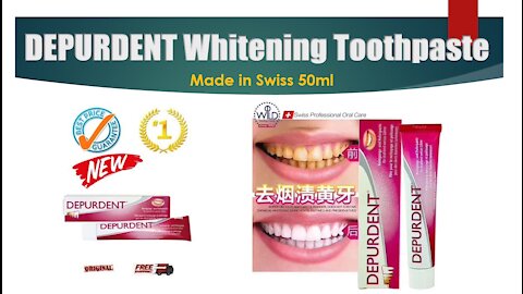 DEPURDENT Whitening Toothpaste
