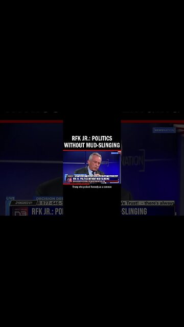 RFK Jr.: Politics without Mud-Slinging