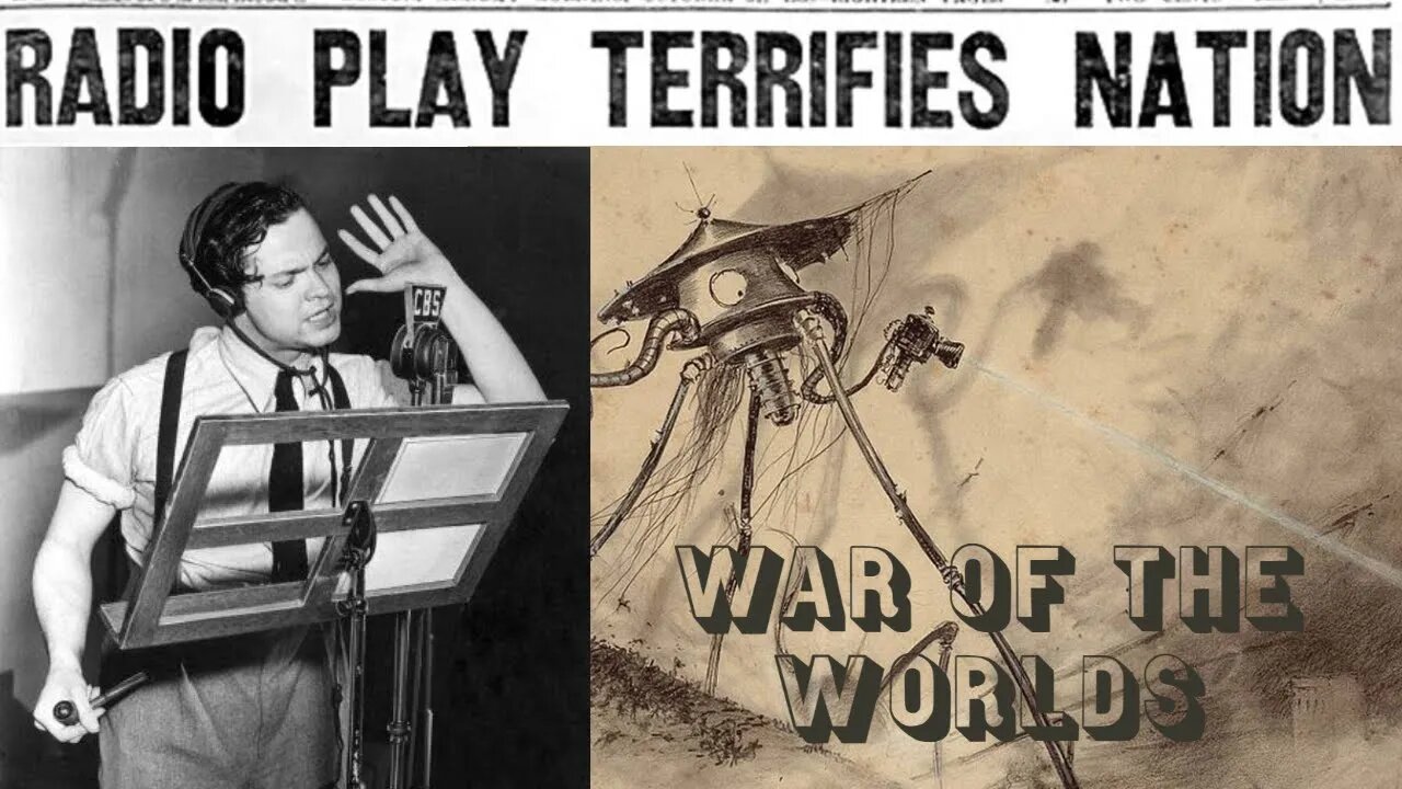 The War of the Worlds - Full Broadcast with Brief History Introduction by Ricky Mortensen