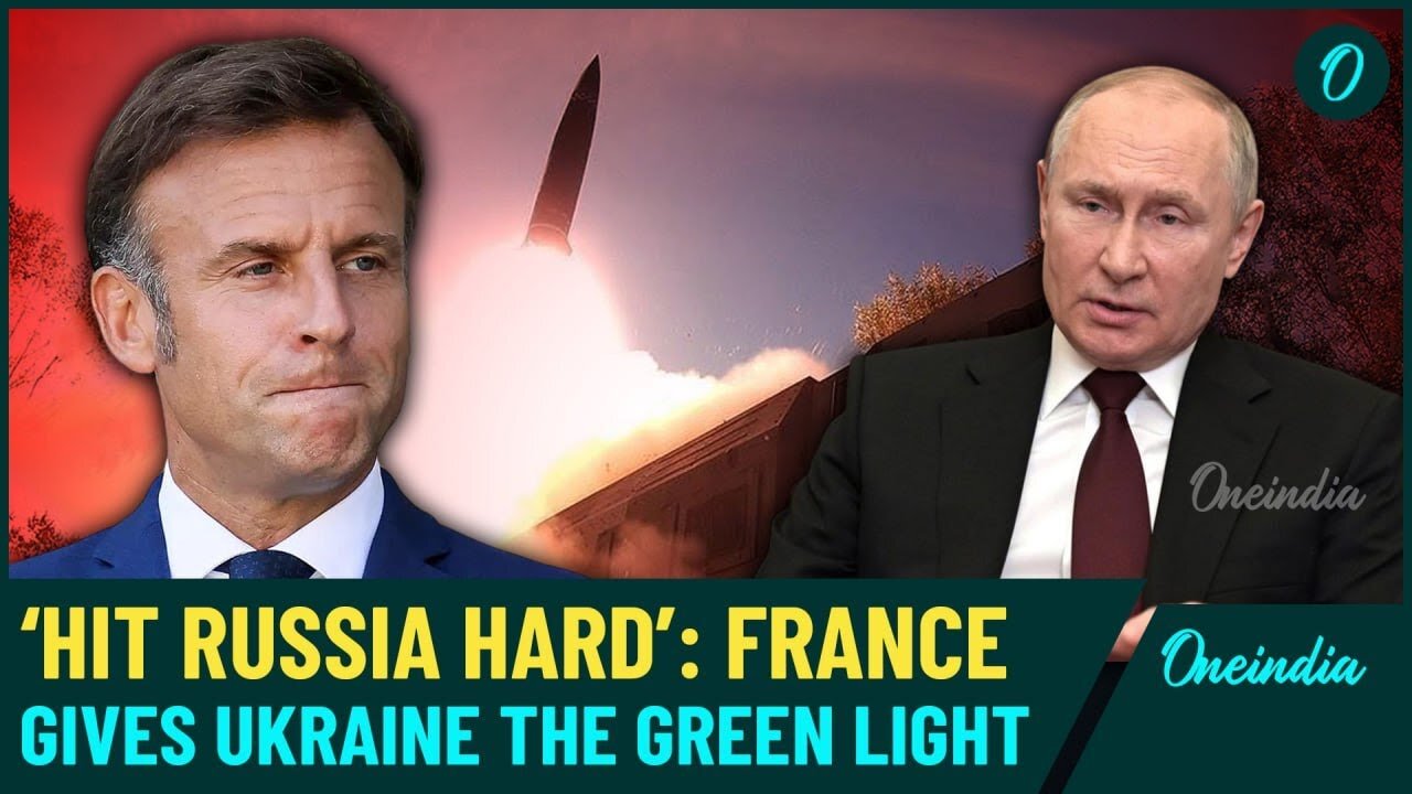 Paris Fuels Russia War: Ukrainian Strikes Inside Russia Approved As Putin Vows Onslaught| Watch