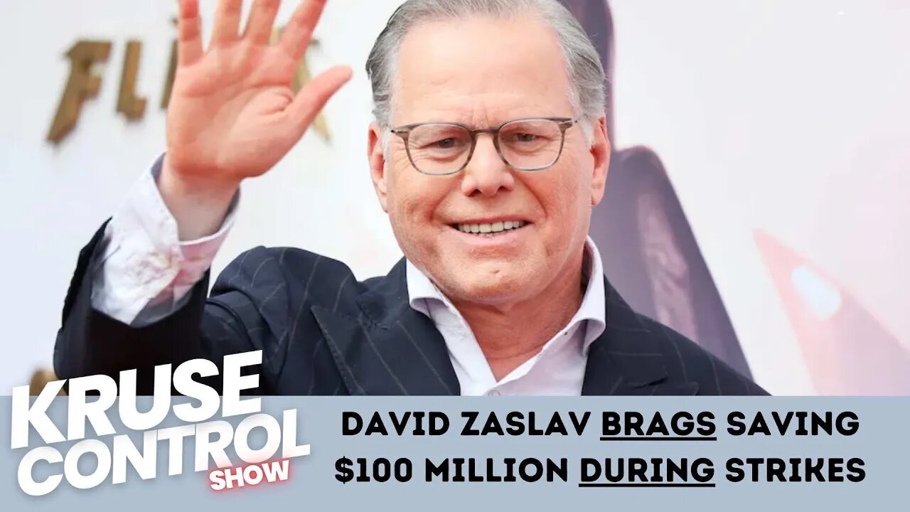 Zaslav Brags about Saving $100 million during Strikes