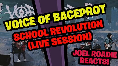 Voice of Baceprot - School Revolution (Live Session) - Roadie Reacts