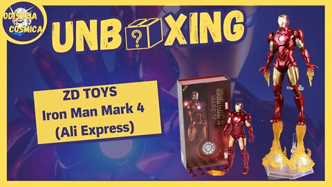 UNBOXING: ZD Toys Iron Man Mark 4 - Escala 1/10