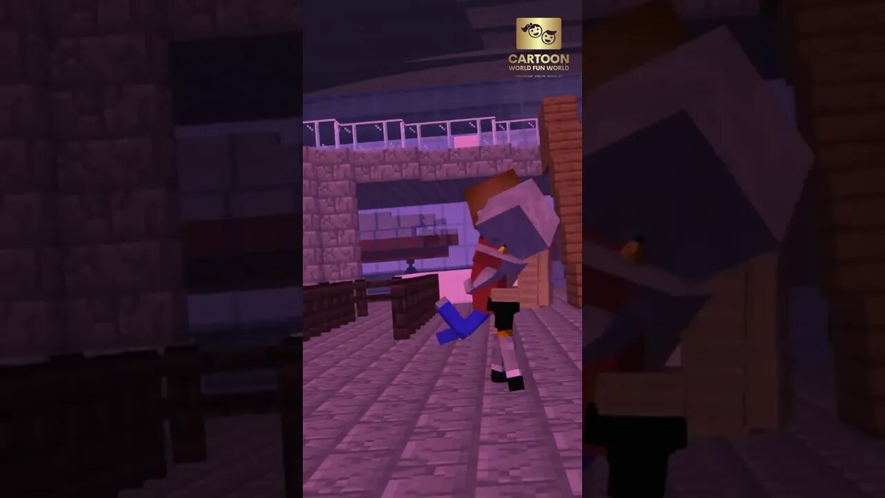 Minecraft Animation #cartoon #shortsfeed #shortsvideo #cartoonart #viral #shorts