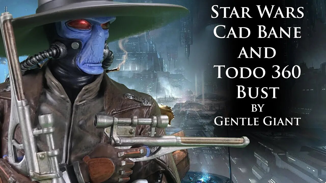 Star Wars Cad Bane and Todo 360 bust by Gentle Giant