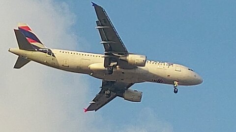 Airbus A320 PR-MYN coming from Brasília to Fortaleza