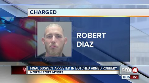Final suspect arrested in botched armed robbery in North Fort Myers
