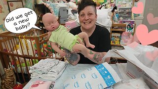 Getting Baby Ready| Opening Package from AMAZON - Who Sent It? nlovewithreborns2011