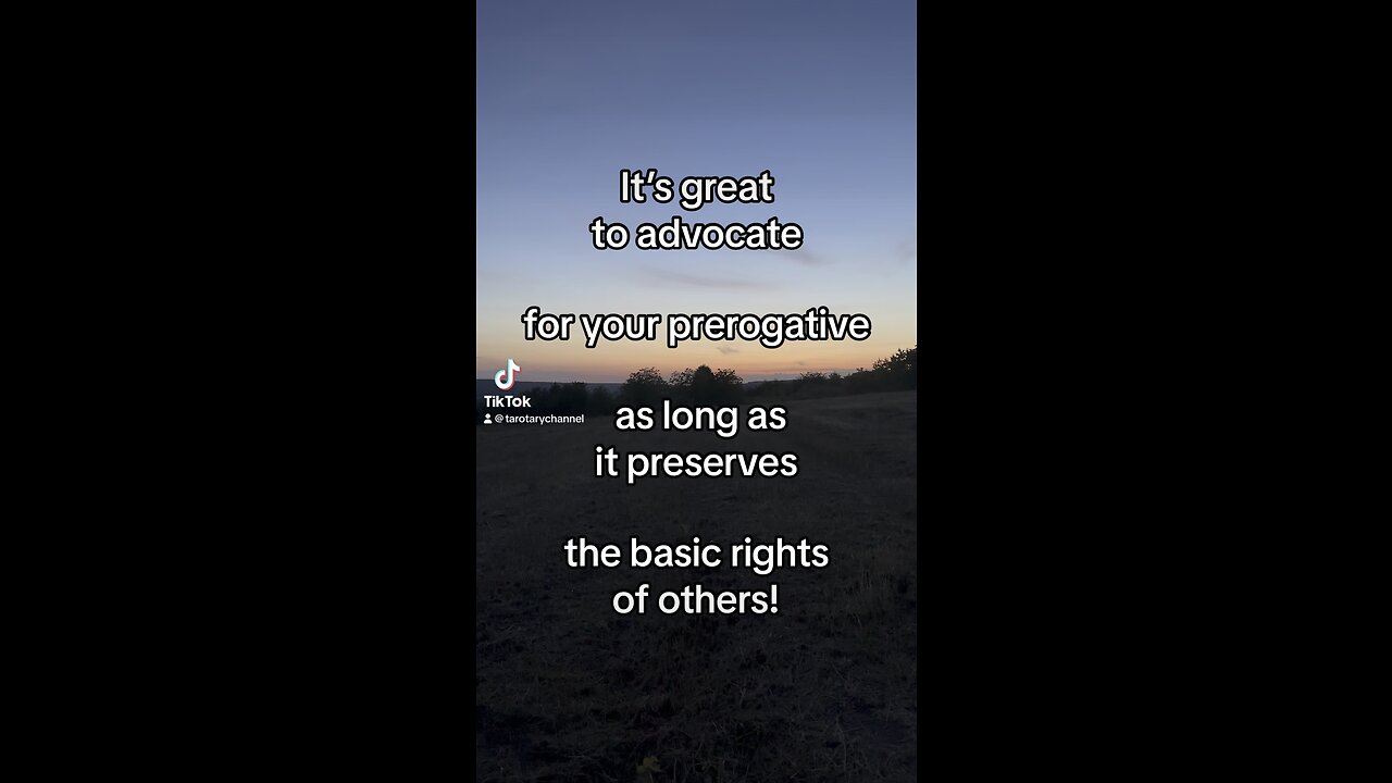Keeping it real! #basicrights #prerogative #tarotinsights #tarotary #humanrights #balance