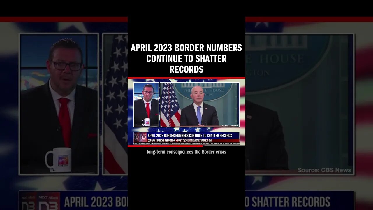 April 2023 Border Numbers Continue to Shatter Records