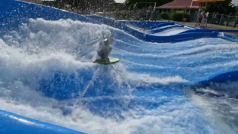 flowrider - Zak - 1 at Soak City, Kings Island