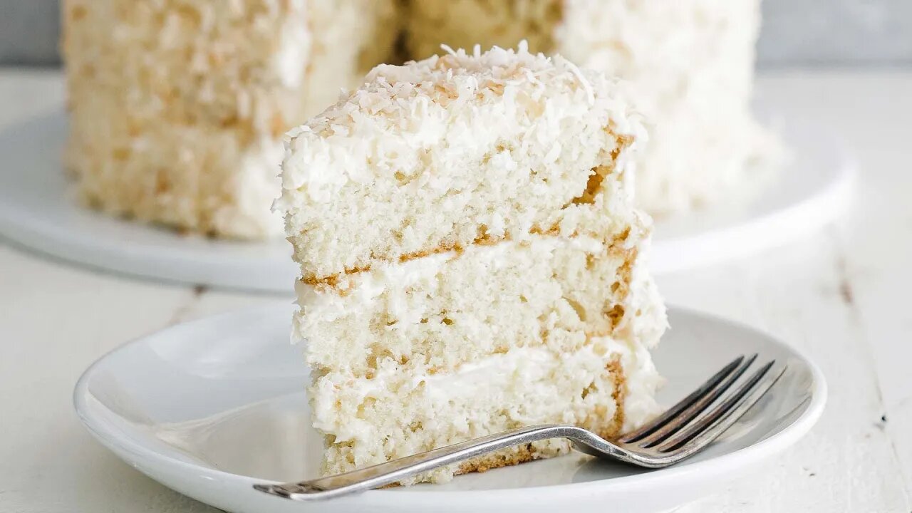 Homemade Coconut Cake