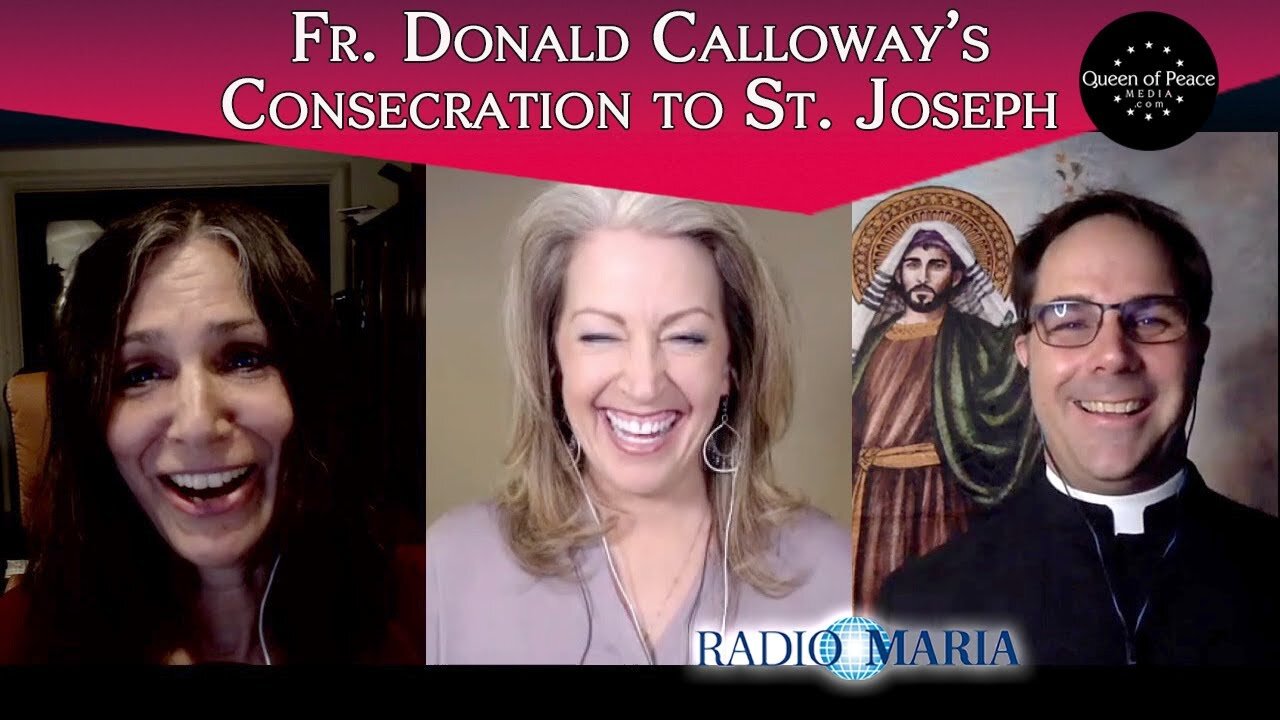 Fr. Donald Calloway speaks about his new book CONSECRATION TO ST. JOSEPH(Ep33)