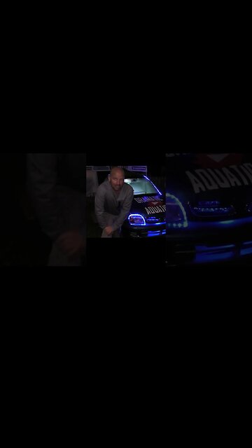 Finished Car Aquarium - Dramatic Aquatics