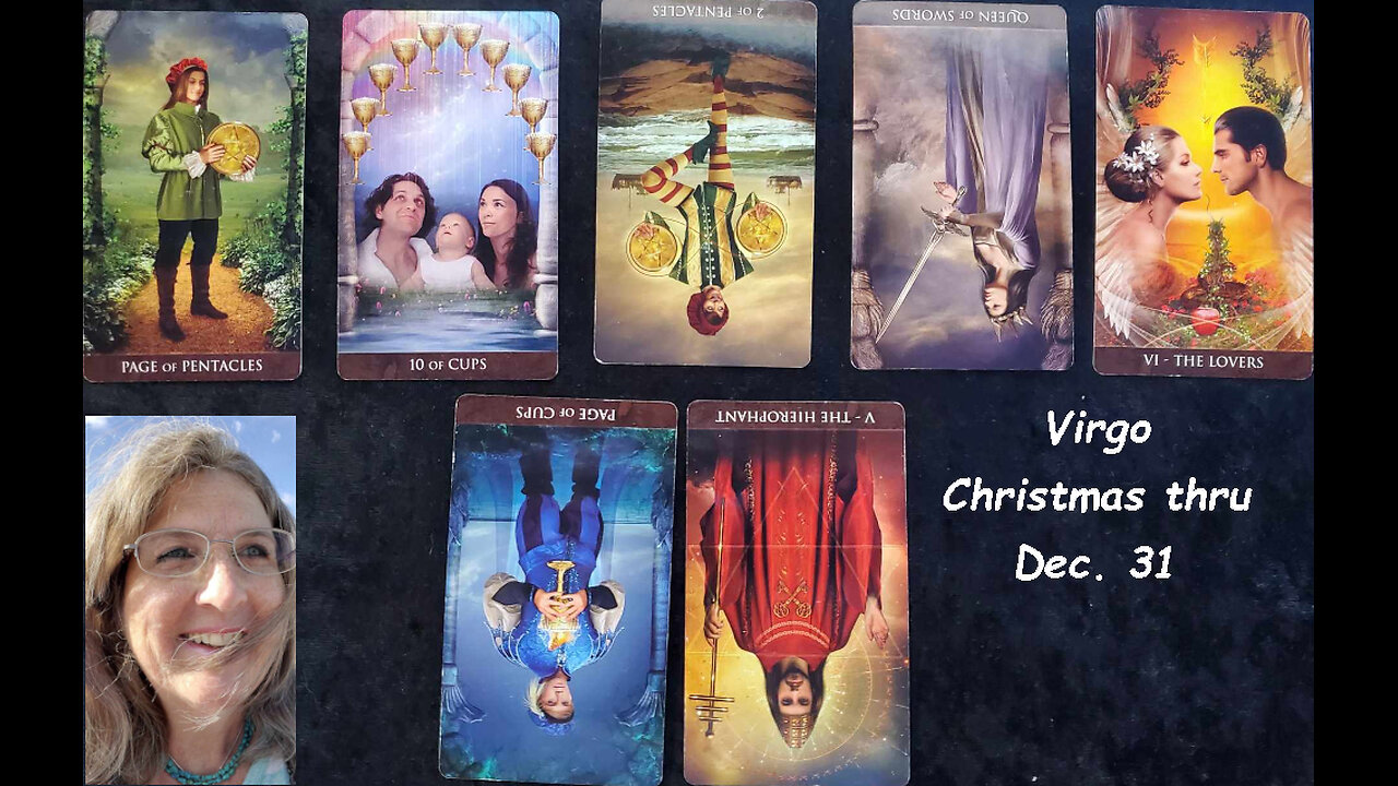 Virgo Christmas thru December 31, 2023 ~ Mystic Amista Weekly Tarot