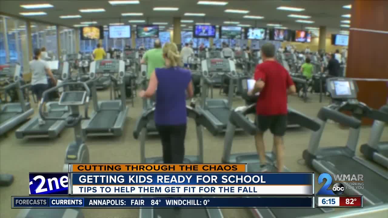 Summer is almost over! Time to gear up your kids to get fit, healthy for the fall
