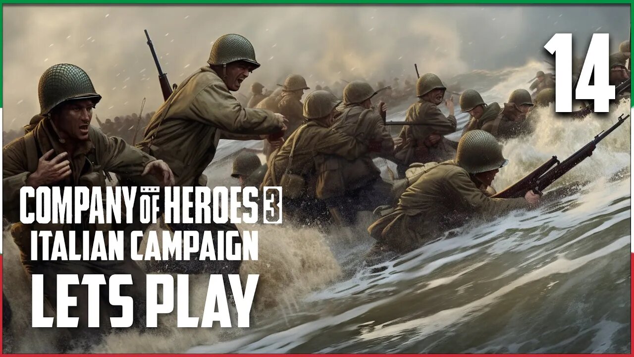 OPERATION SHINGLES - Company of Heroes 3 - Italian Campaign Part 14