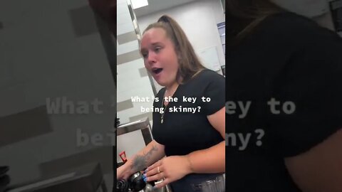 Cheating helps her stay skinny lol