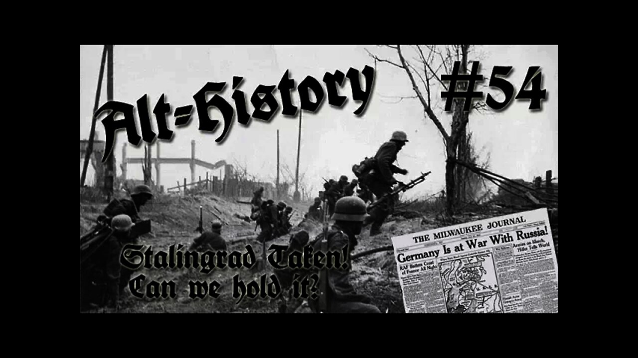 Hearts of Iron 3: Black ICE 8.6 - 54a (Germany) Stalingrad Taken! Can we hold it?
