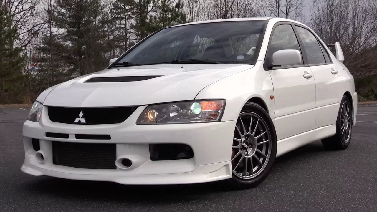 2006 Mitsubishi Lancer Evolution IX MR Edition: Start Up, Test Drive & In Depth Review