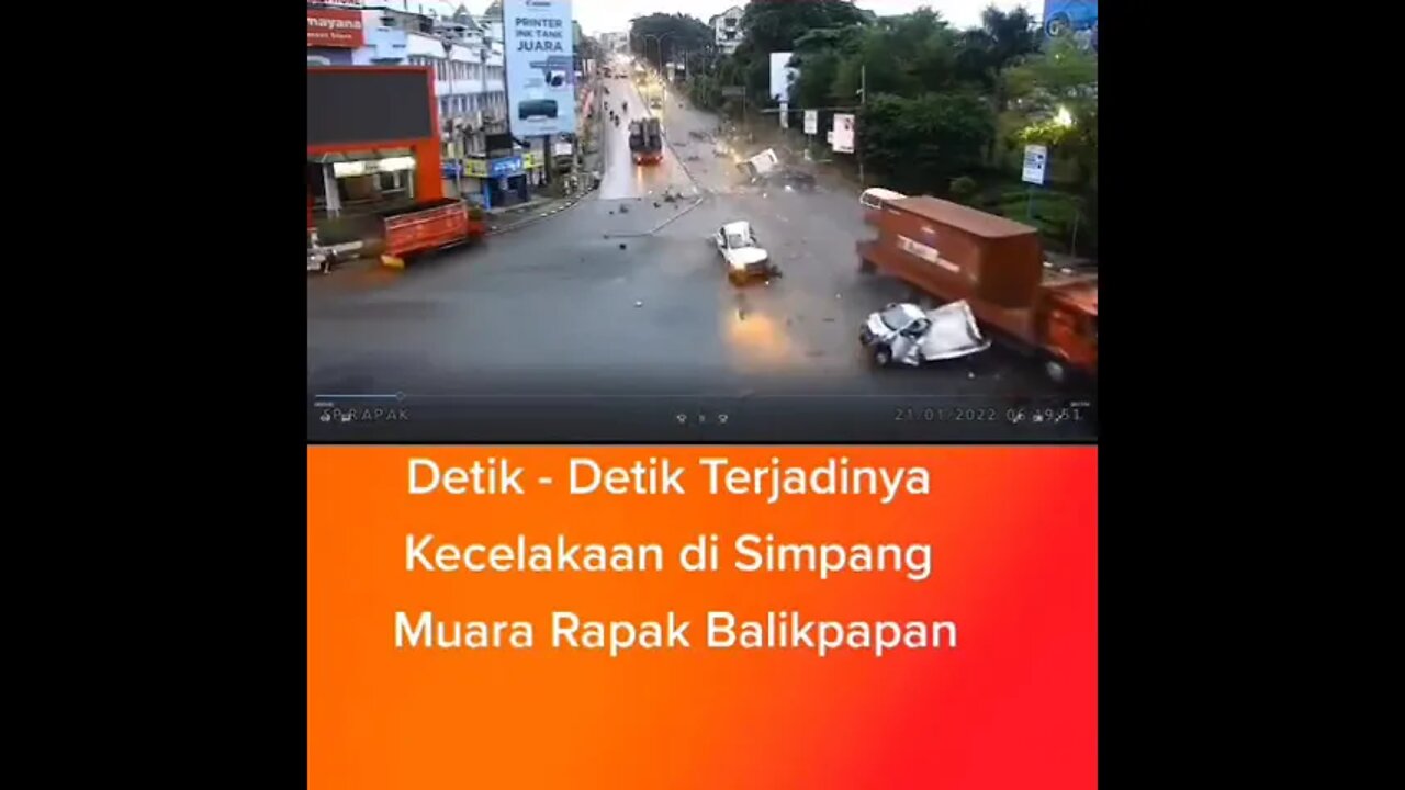 Kecelakaan maut di simpang Rapak Balikpapan