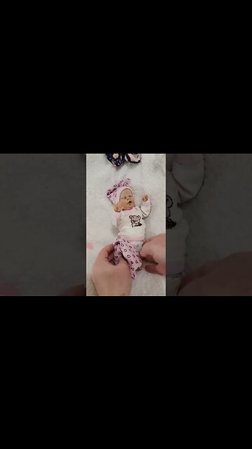 Changing Micro Preemie Baby #shorts