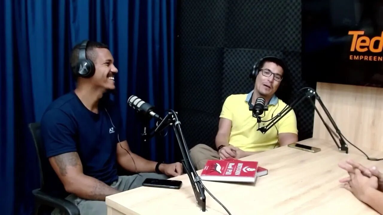 RENATO CHEGOU BROCANDO NO TedCast