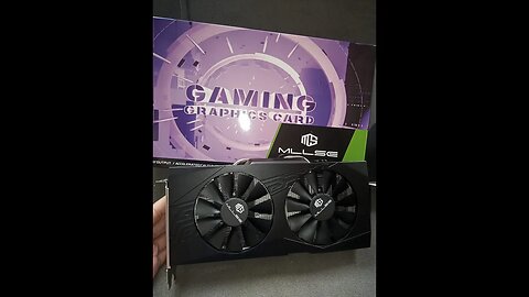 chegou minha rx 580 8gb mllse aliexpress